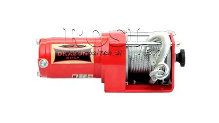 12 V ELEKTRISCHER WINSCH DWM 2500 ST - 1133 kg