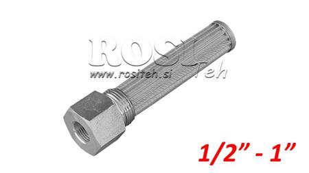 HYDRAULISK RØRFILTER 250u 1/2 - 1