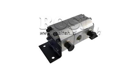 HYDRAULISK GEARKASSE PUMPE FLOW 2/1 (9.5-18.9lit - max.240bar) 4.2cc/SEG