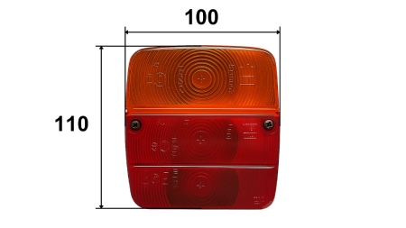 ANHÄNGER RÜCKLICHT - RECHTS
