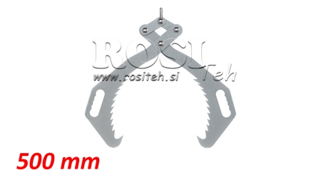 HANDZANGEN FÜR FORSTWESEN GRIPPER HD50 (500mm) - VERZINKT