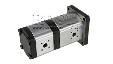 POMPE HYDRAULIQUE TRACTEUR - OEM 87472285 - CNH SÉRIE T4 26 15 cc GAUCHE