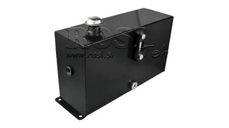 METALLTANK 12 LITER WÜRFEL 255x120x450mm VOLLSTÄNDIG MIT AUSRÜSTUNG