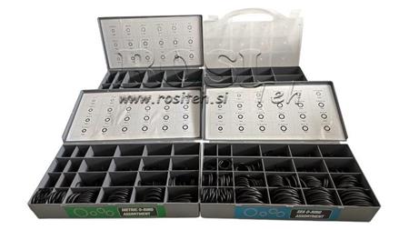 SÆT AF GUMMIPAKNINGER 900 stk