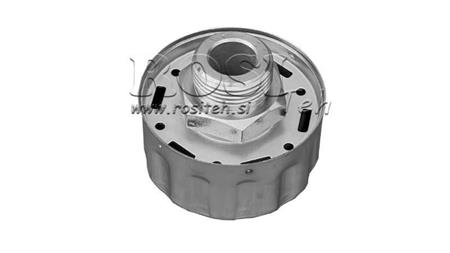 METAL FILLER PLUG WITH VENT 1/4''