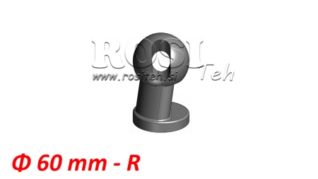 TIPPER BALL OF THE BOX Φ 60 REAR RIGHT