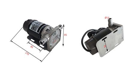 ELEKTRISCHE PUMPE 12V DC -3/4- 25 lit/min (1500 l/h)