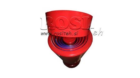 TELESCOPISK CYLINDER - MEILLER KIPPER 5 TRIN 175mm - 28ton slaglængde 1560mm