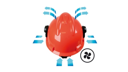 BESKYTTENDE HJELM YUKON MED VISIR OG ØRERBESKYTTELSE