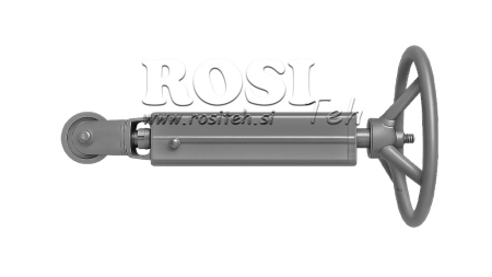 KABELSPÆNDER MED HJUL TIL TRAILER HÅNDBREMSER MED REMSKIVE