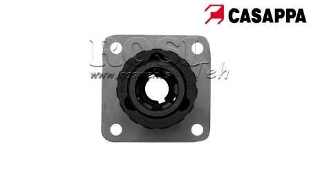 P.T.O. ADAPTER TIL GJERNE JERN PUMPE ASAE HUN - 3 BOLTE