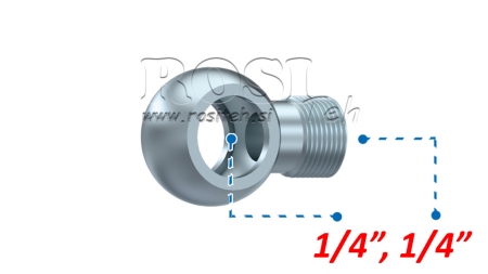 HIDRAVLIČNI PRIKLJUČEK OČESNI 1/4-1/4