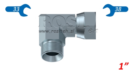 HYDRAULISK FORBINDELSE FITTING NZ