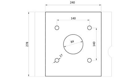 STEINGREIFER BSG 400 TG 1000 kg - 1100 mm