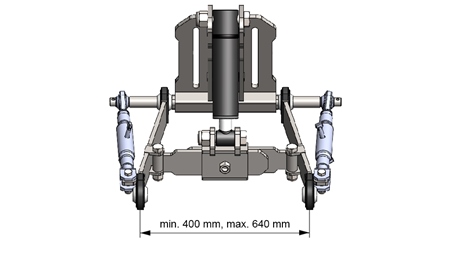 UNIVERSALE FRONTHYDRAULIK CAT. 1 - ECO FÜR TRAKTOR
