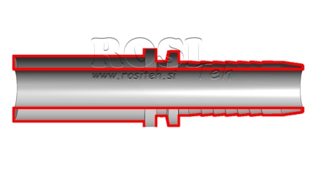 HYDRAULISK FORBINDELSE SLANGE RET DN10-d.14