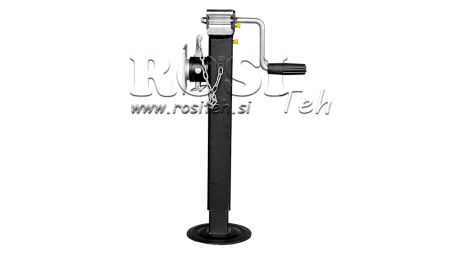 GÆNGE STØTTEBEN MED FLANGE 350MM - 1.000KG