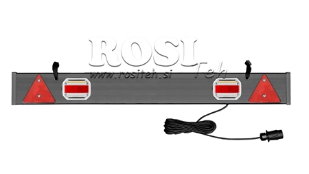 KOMPLETTES LED-LICHTSATZ FÜR ANHÄNGER 12/24V