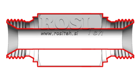 HYDRAULISK ADAPTER HAN-HAN 3/8