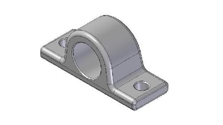 HALTER FÜR TELESCOPIC ZYLINDER FI35