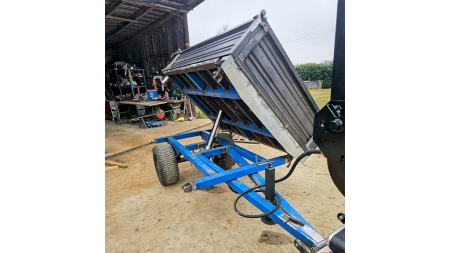 BORDWAND FÜR KIPPERANHÄNGER 6 m - HÖHE 350 mm