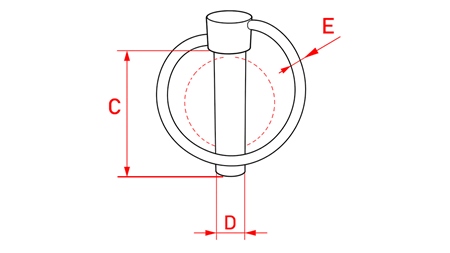 KLAPPSTECKER 10 mm (6 Stück)