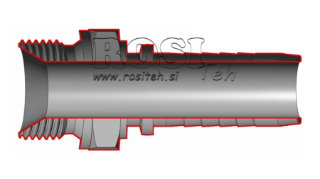 HYDRAULISK FORBINDELSE BSP HUN DN16-5/8
