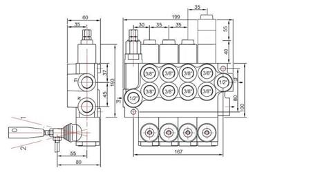 HYDRAULIKVENTIL 4xP40 FLOATING