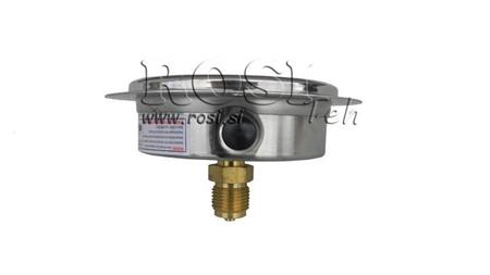 MANOMETER DN100 BAG 0 - 12 BAR - 1/2