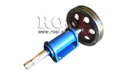 GJUTJERN KARDANAKSEL MED REMSKIVE 270mm