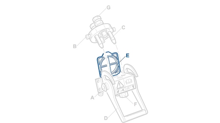 DÆKSEL TIL MULTI-FASTER 3,4,5VEJS