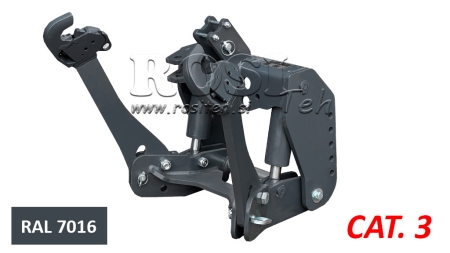 UNIVERSALE FRONTHYDRAULIK KAT 3 FÜR TRAKTOR 2500kg