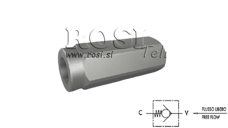 SICHERHEITSVENTIL FÜR KÜHLER 1/2'' BY-PASS 5 bar