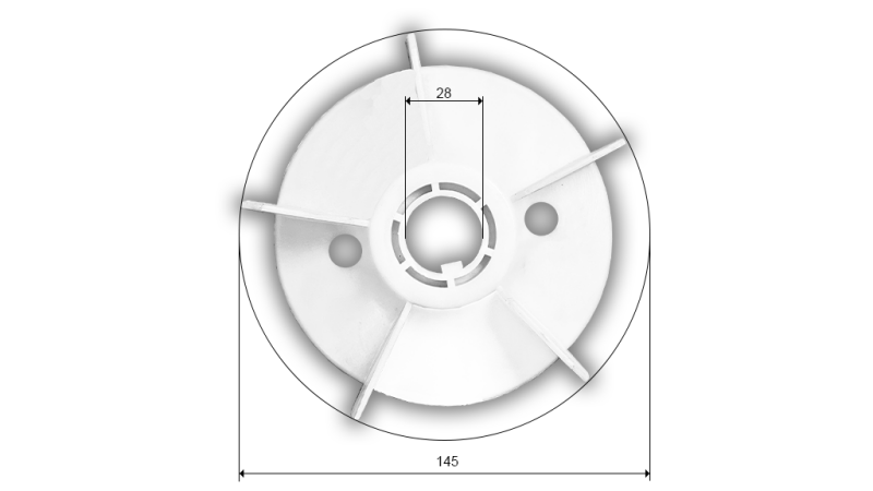 ELEKTRICKÝ MOTOR VENTILÁTOR MS 100