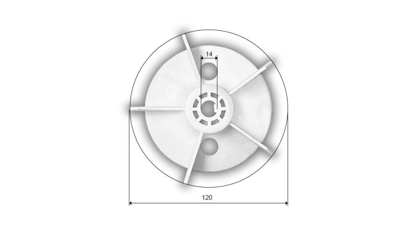 ELEKTRICKÝ MOTOR VENTILÁTOR MS 71