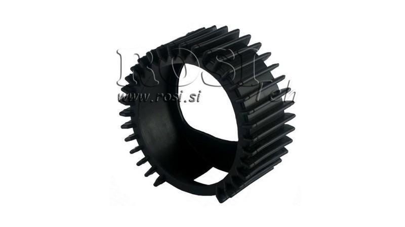 BESKYTTENDE GUMMI TIL MANOMETER DN63 - SORT