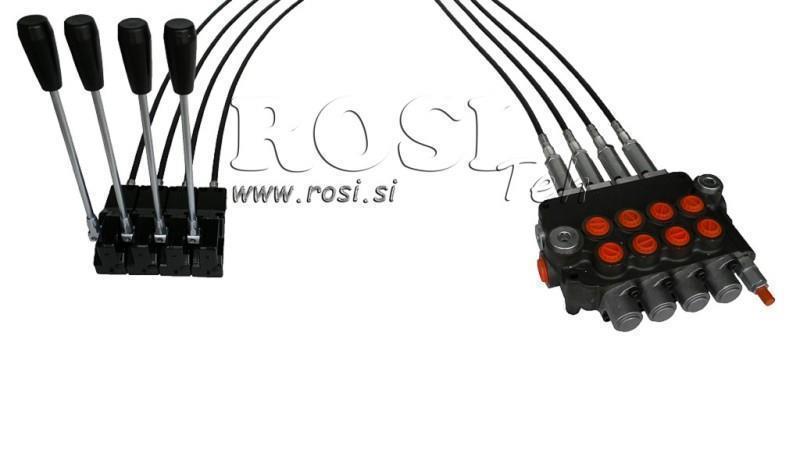 KIT 4xP80   JOYSTICK 1 POSITION L2500