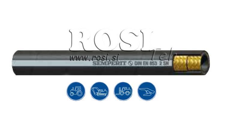 HYDRAULISK SLANGE DN16 2SN (5/8) 250BAR