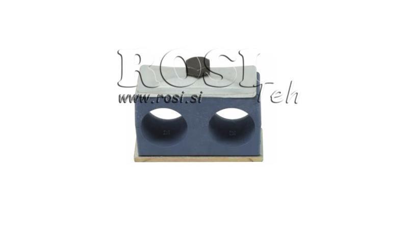 RØR HOLDER FI 12 - DOBBEL