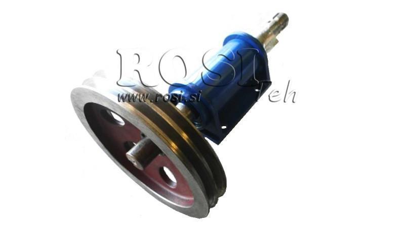 KARDANAKSEL GJERD JERN MED YOKE 270mm