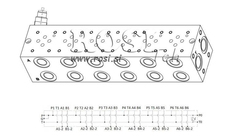 BASIS CETOP3 NG6 6M MIT SICHERHEIT