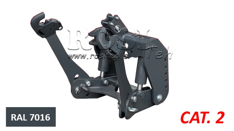 UNIVERSALE FRONTHYDRAULIK KAT 2 FÜR TRAKTOR 1500kg