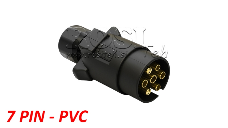 7-PIN-STECKER PVC