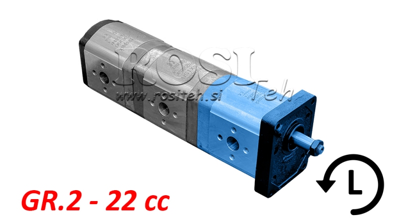 液压泵 20A22X067 前 GR.2 22 CC 左
