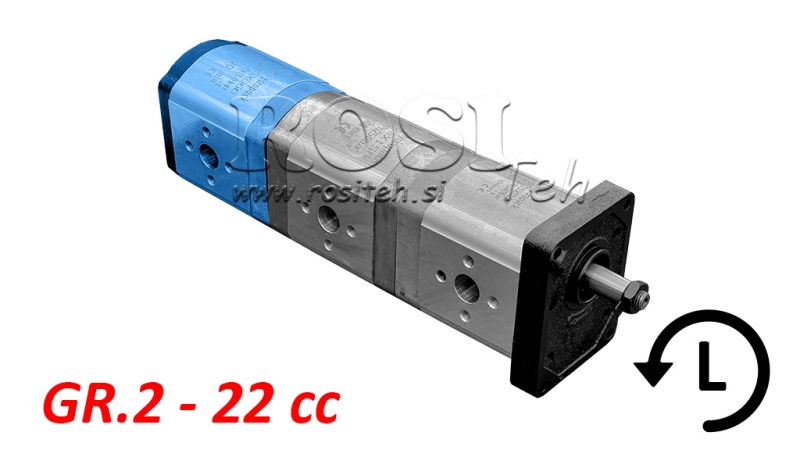 液压泵 20A22X066 后部 GR.2 22 CC 左侧