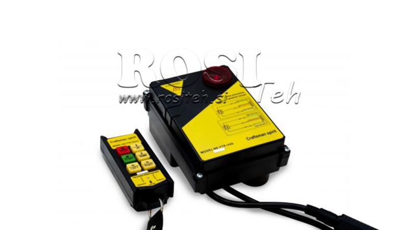 DRAHTLOSES STEUERSET FÜR ELEKTRISCHEN WINSCH DWI 250-500 kg
