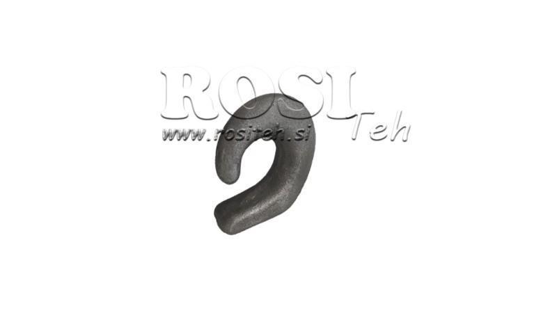 CROCHET DE SOUDURE POUR REMORQUE POUR CHARGES LÉGÈRES