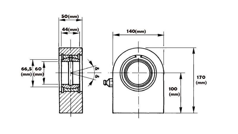 SCHWEISSÖSE LAGER - PLATTENVERBINDUNG FI 60/100