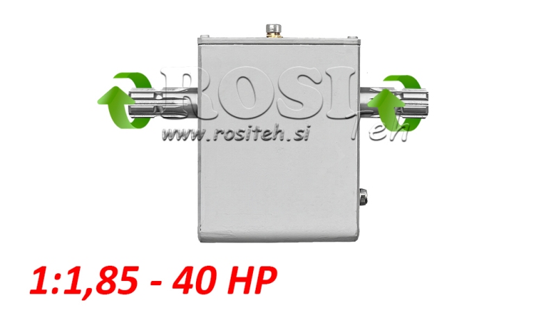 ÜBERSETZUNGSGETRIEBE FÜR TRAKTOR 1:1,85 (40PS-30kW) STUMMEL-STUMMEL