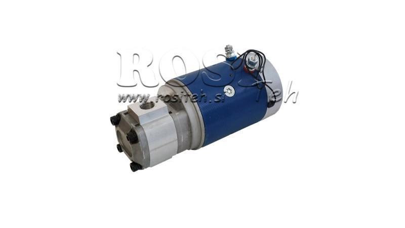 HYDRAULISK PUMPE SAMMENSÆTNING GR.1 ELEKTRISK MOTOR 24V